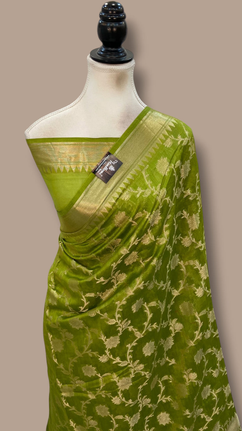 Pure Cotton Banarasi Handloom Saree