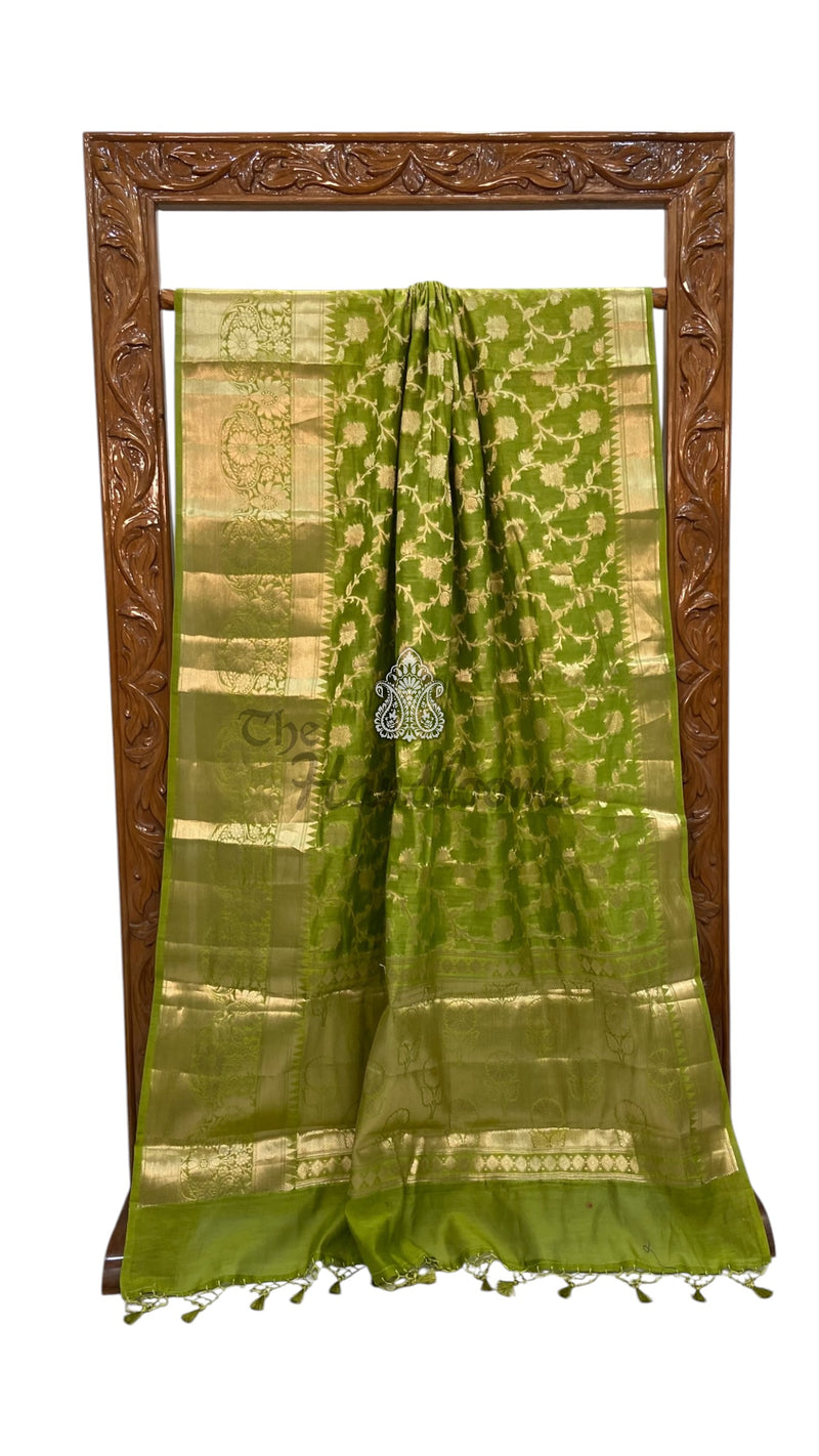 Pure Cotton Banarasi Handloom Saree