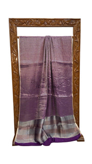 Pure Chiniya Silk Handloom Banarasi Saree - The Handlooms