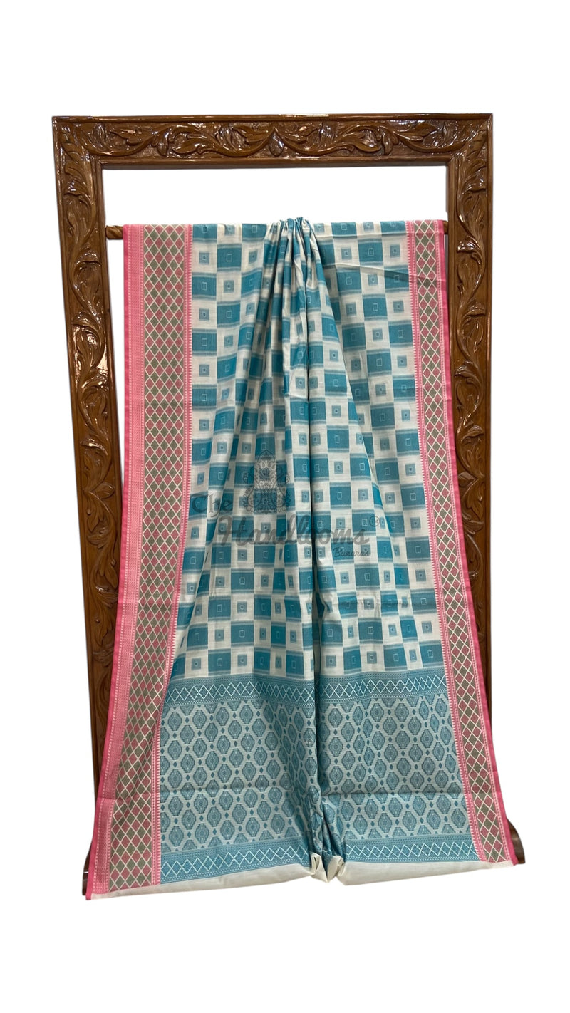Pure Chiniya Silk Handloom Banarasi Saree - The Handlooms