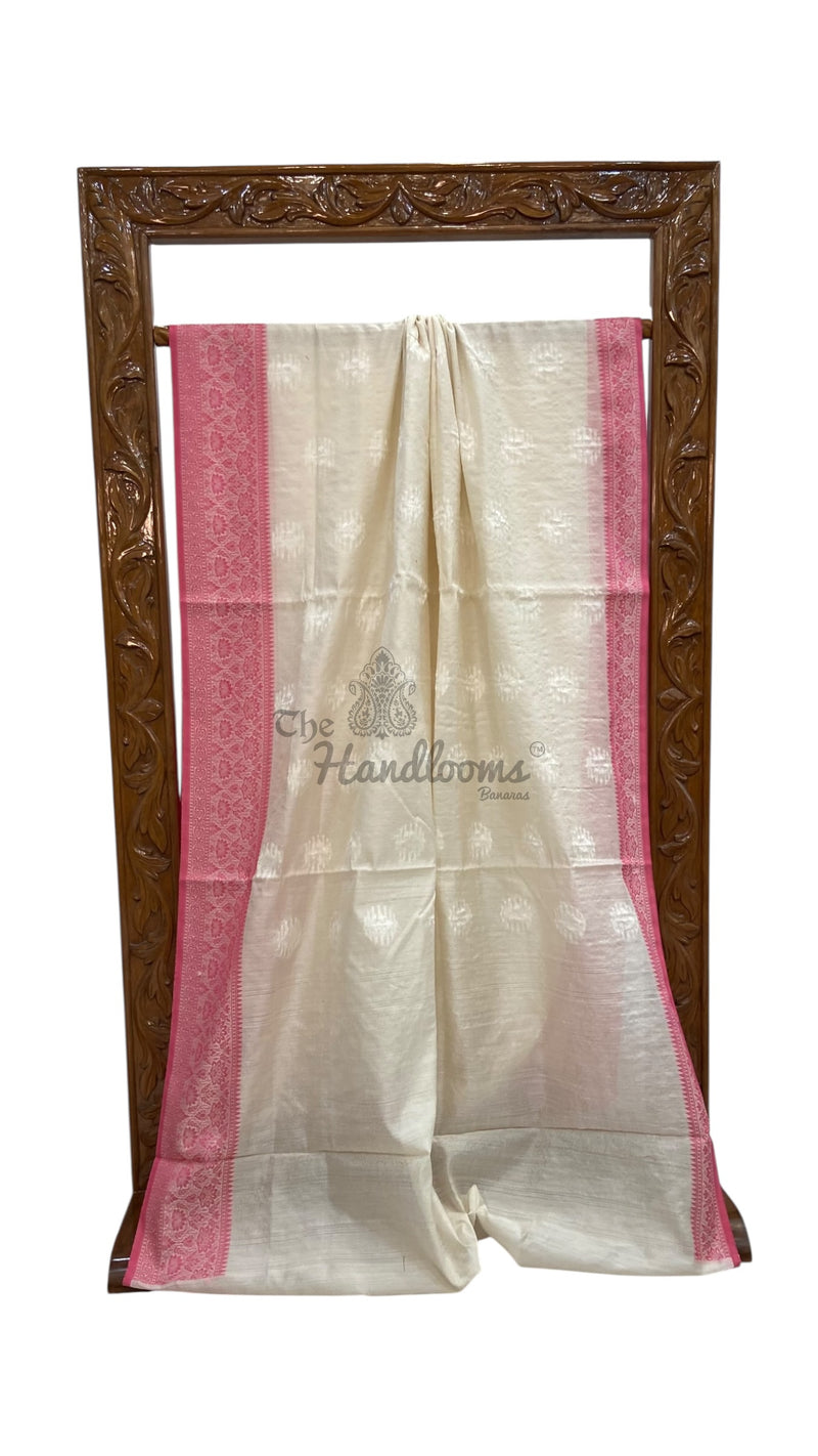Pure Chiniya Silk Handloom Banarasi Saree - The Handlooms