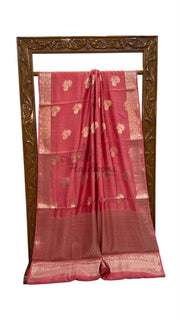 Pure Chiniya Silk Handloom Banarasi Saree - The Handlooms