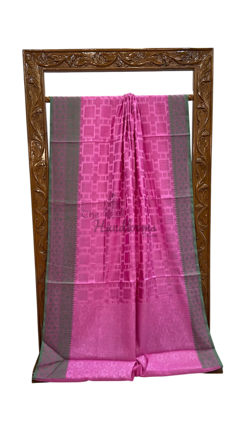 Pure Chiniya Silk Handloom Banarasi Saree - The Handlooms