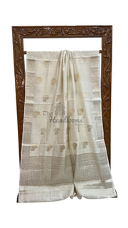 Pure Chiniya Silk Handloom Banarasi Saree - The Handlooms