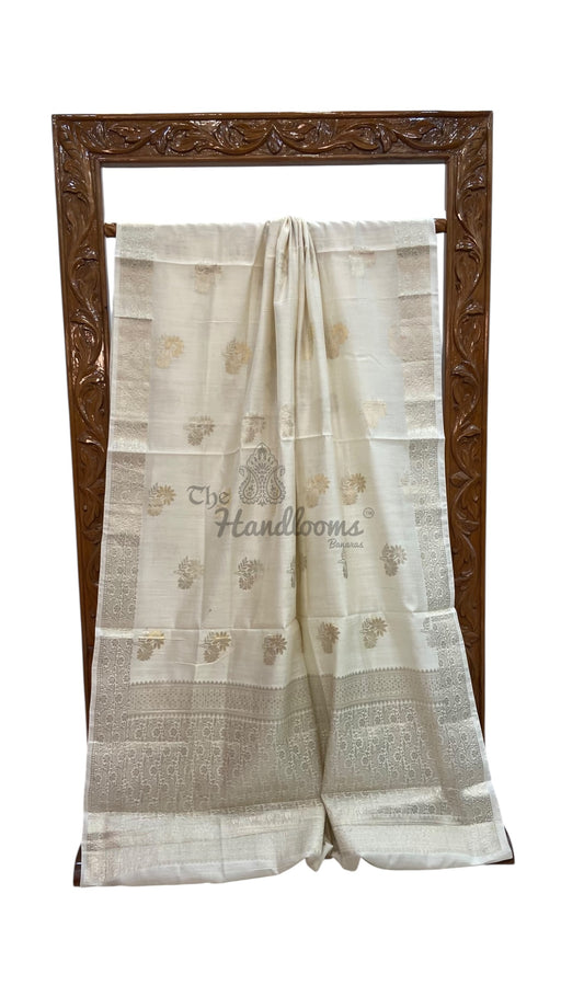 Pure Chiniya Silk Handloom Banarasi Saree - The Handlooms
