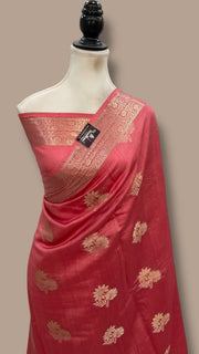 Pure Chiniya Silk Handloom Banarasi Saree - The Handlooms