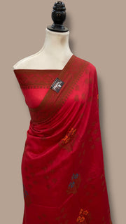 Pure Chiniya Silk Handloom Banarasi Saree - The Handlooms
