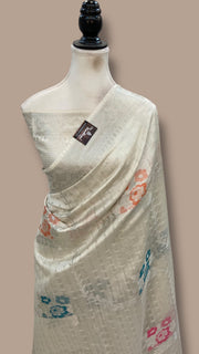 Pure Chiniya Silk Handloom Banarasi Saree - The Handlooms