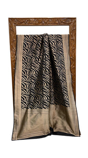 Pure Katan Silk Banarasi Handloom Saree - All Over Jaal Work - The Handlooms