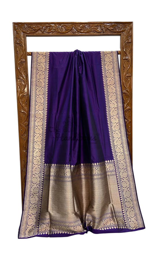 Pure Katan Silk Banarasi Handloom Saree - The Handlooms