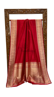 Pure Katan Silk Banarasi Handloom Saree - The Handlooms