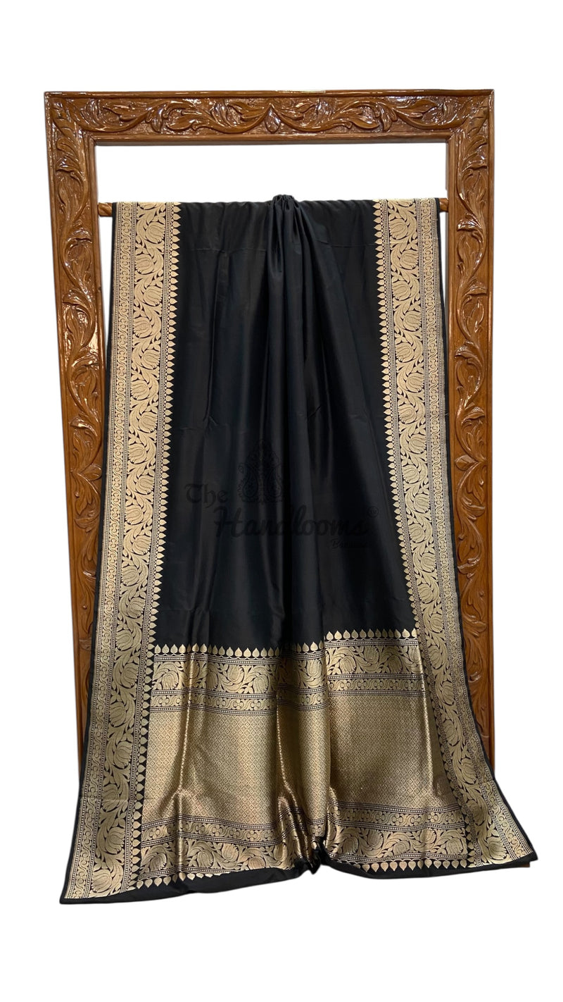 Pure Katan Silk Banarasi Handloom Saree - The Handlooms