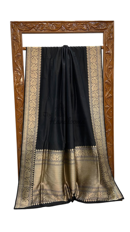Pure Katan Silk Banarasi Handloom Saree - The Handlooms
