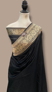 Pure Katan Silk Banarasi Handloom Saree - The Handlooms