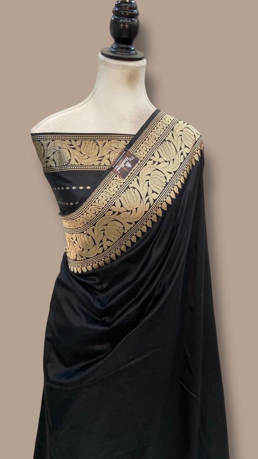 Pure Katan Silk Banarasi Handloom Saree - The Handlooms