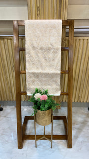 Pure Katan Silk Tanchui Brocade Handloom Banarasi Fabric - The Handlooms