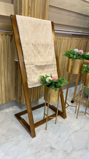 Pure Katan Silk Tanchui Brocade Handloom Banarasi Fabric - The Handlooms