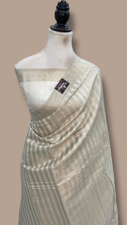 Pure Chiniya Silk Handloom Banarasi Saree - The Handlooms