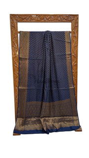 Pure Chiniya Silk Handloom Banarasi Saree - The Handlooms