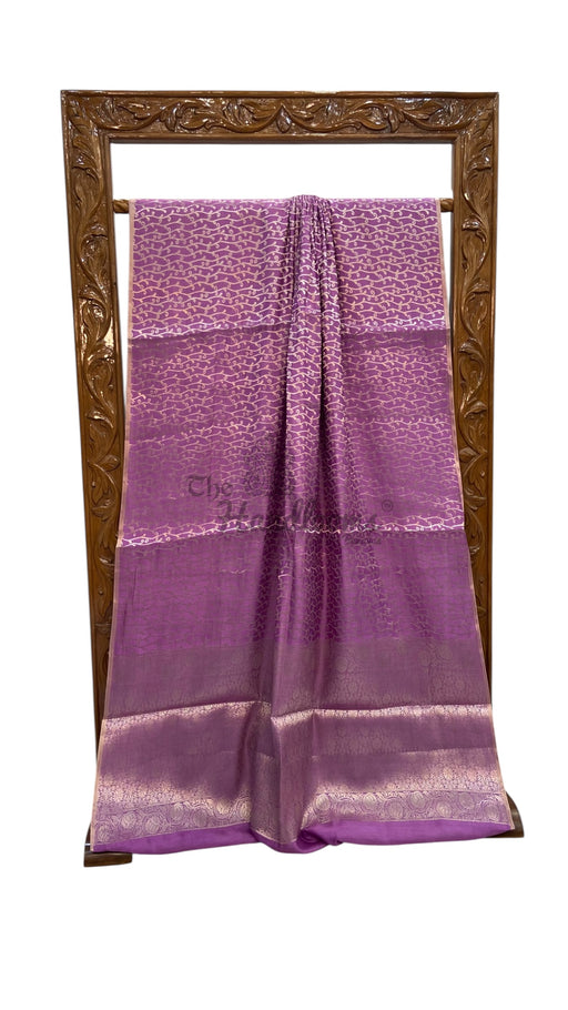 Pure Chiniya Silk Handloom Banarasi Saree - The Handlooms