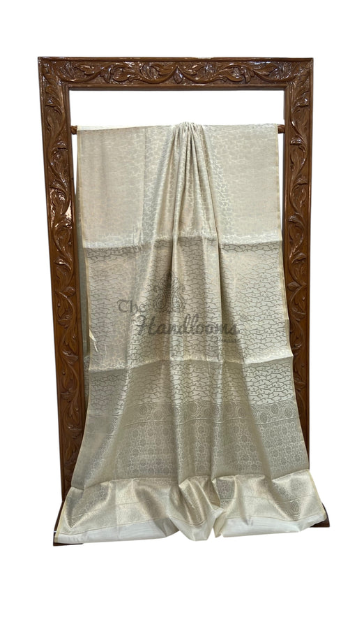 Pure Chiniya Silk Handloom Banarasi Saree - The Handlooms