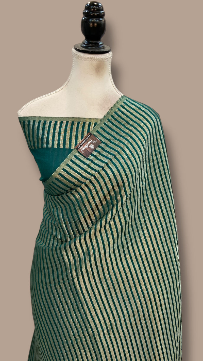 Pure Chiniya Silk Handloom Banarasi Saree - The Handlooms