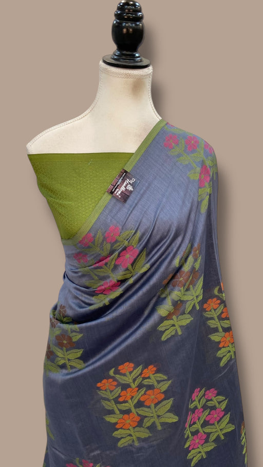 Pure Chiniya Silk Handloom Banarasi Saree - The Handlooms