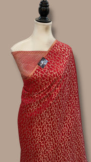 Pure Chiniya Silk Handloom Banarasi Saree - The Handlooms