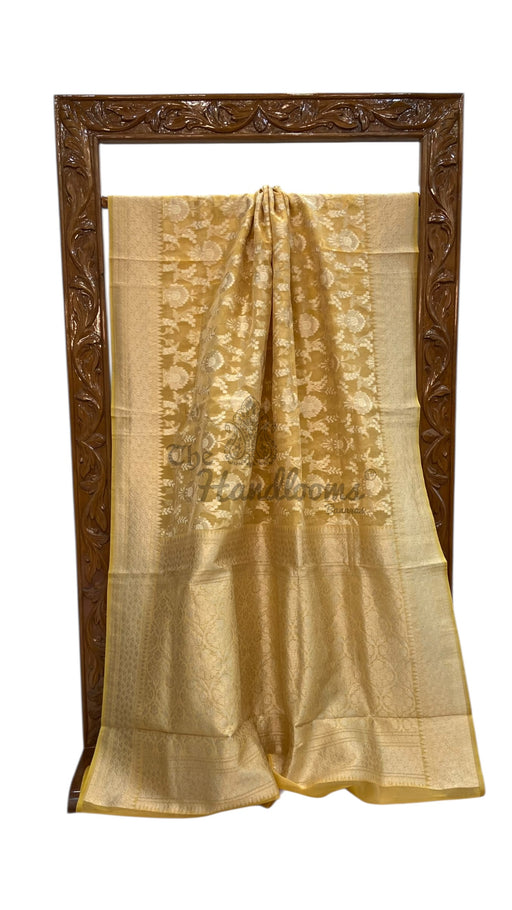 Pure Cotton Banarasi Handloom Saree - The Handlooms