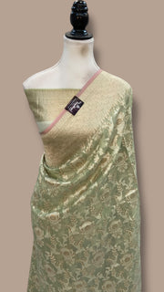 Pure Cotton Banarasi Handloom Saree - The Handlooms