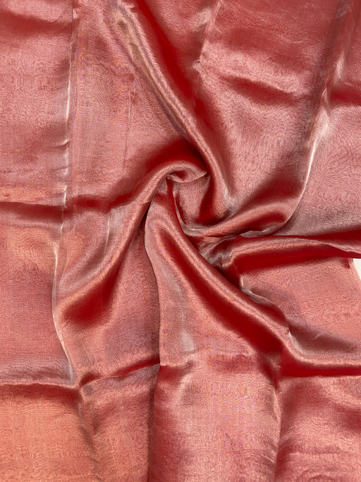 Pure Kora Silk Handloom Banarasi Fabric - The Handlooms
