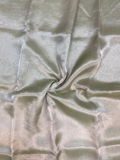 Pure Kora Silk Handloom Banarasi Fabric - The Handlooms