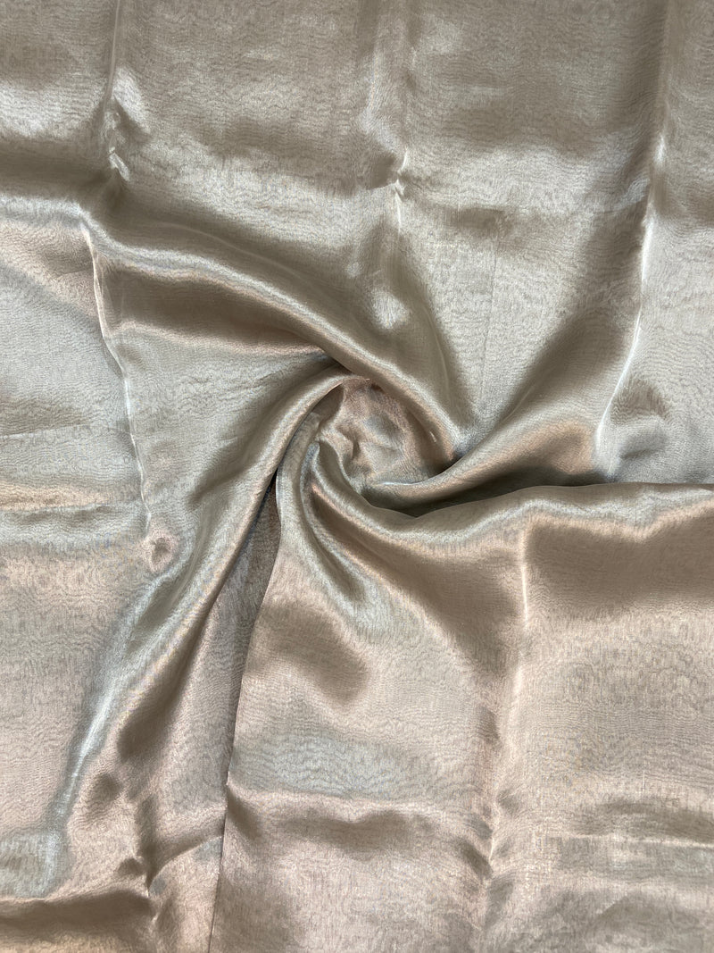 Pure Kora Silk Handloom Banarasi Fabric - The Handlooms