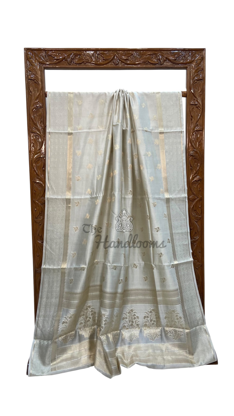 Pure Mango Silk Banarasi Handloom Saree