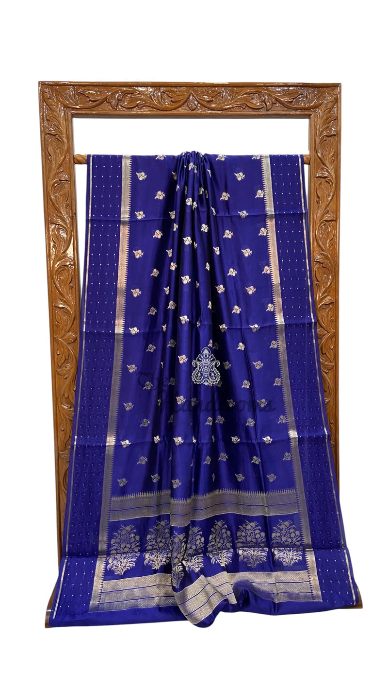 Pure Mango Silk Banarasi Handloom Saree