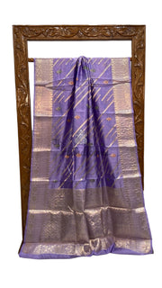 Pure Dupion Silk Banarasi Saree - The Handlooms