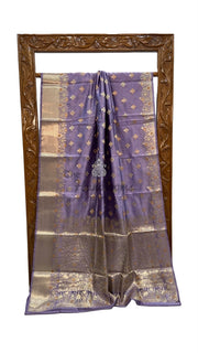 Pure Dupion Silk Banarasi Saree - The Handlooms