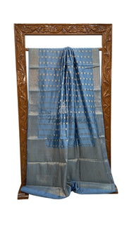 Pure Chiniya Silk Handloom Banarasi Saree - The Handlooms