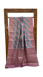 Pure Chiniya Silk Handloom Banarasi Saree - The Handlooms
