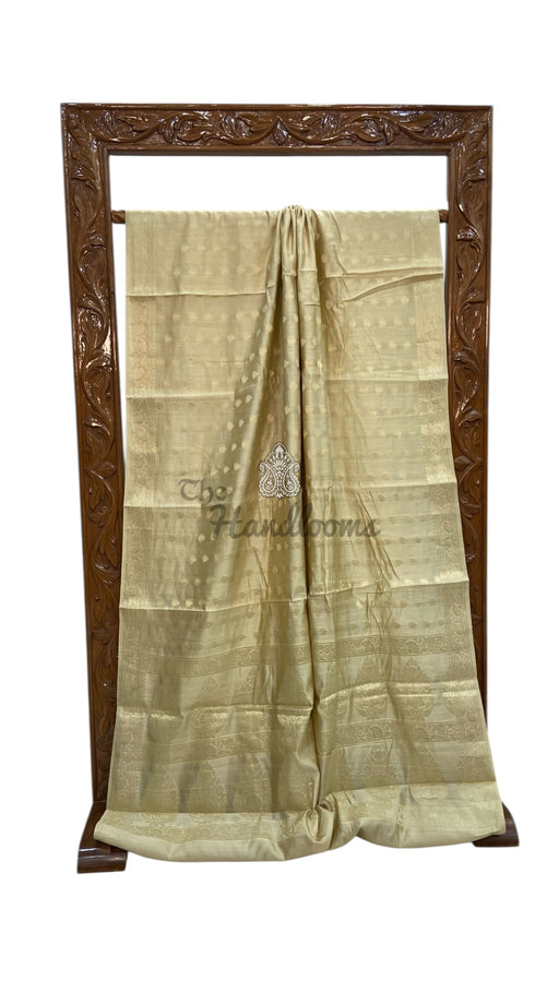 Pure Chiniya Silk Handloom Banarasi Saree - The Handlooms