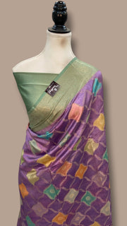Pure Chiniya Silk Handloom Banarasi Saree - The Handlooms