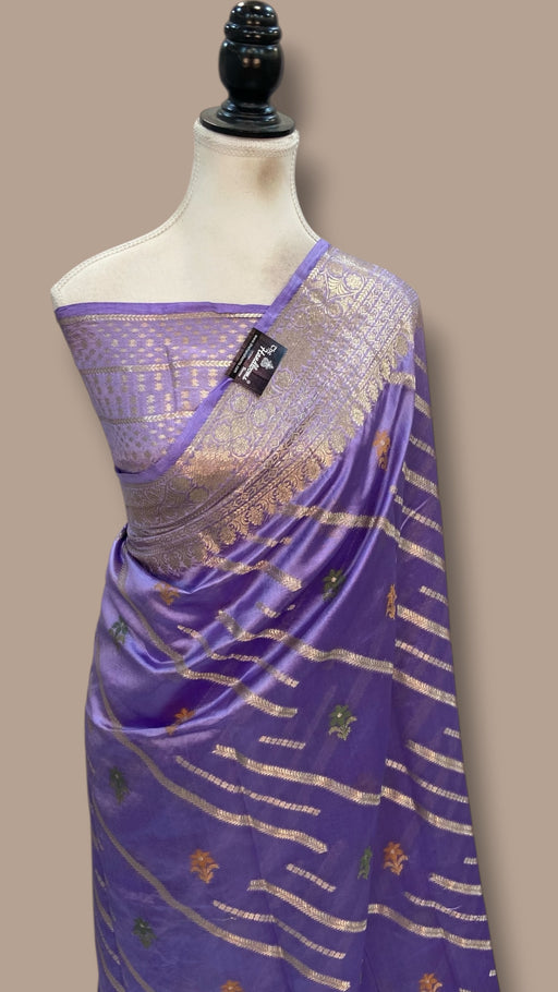 Pure Dupion Silk Banarasi Saree - The Handlooms