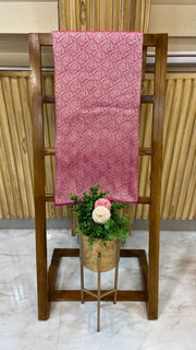 Pure Moonga Georgette Handloom Banarasi Fabric - The Handlooms