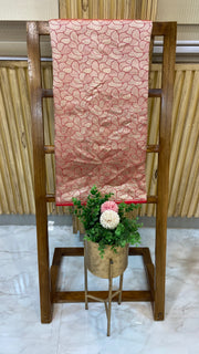 Pure Moonga Georgette Handloom Banarasi Fabric - The Handlooms