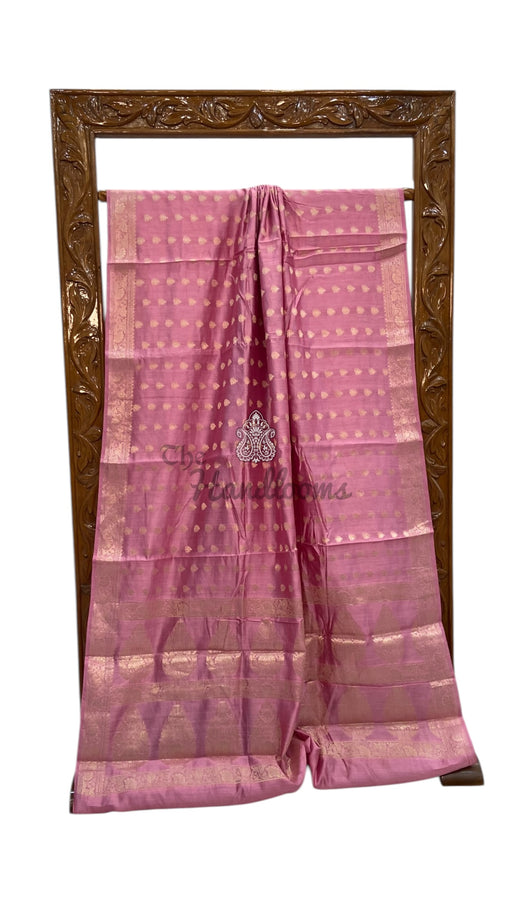 Pure Chiniya Silk Handloom Banarasi Saree - The Handlooms