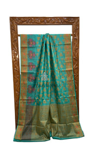Pure Tussar Silk Handloom Banarasi Saree - The Handlooms