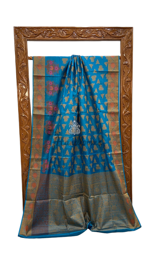 Pure Tussar Silk Handloom Banarasi Saree - The Handlooms