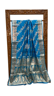Pure Tussar Silk Handloom Banarasi Saree - The Handlooms