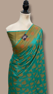 Pure Tussar Silk Handloom Banarasi Saree - The Handlooms