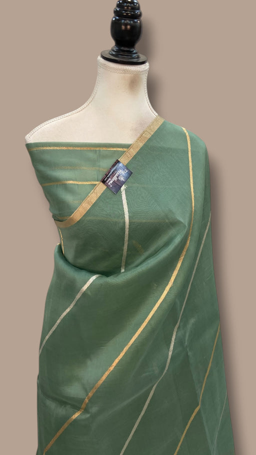 Pure Kora Handloom Banarasi Saree - The Handlooms